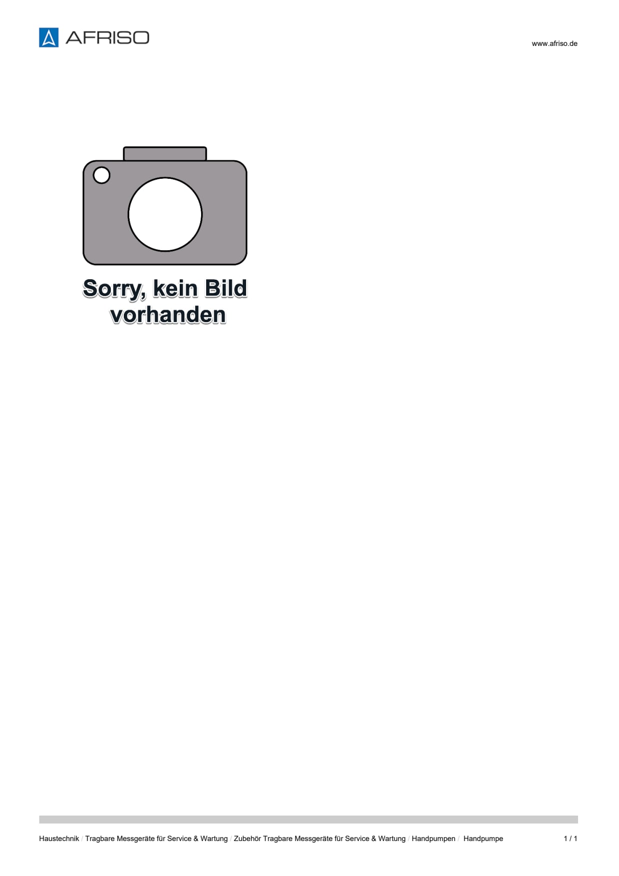 AFRISO_DATENBLATT_HANDPUMPE_P61533_DEU_CHE.PDF