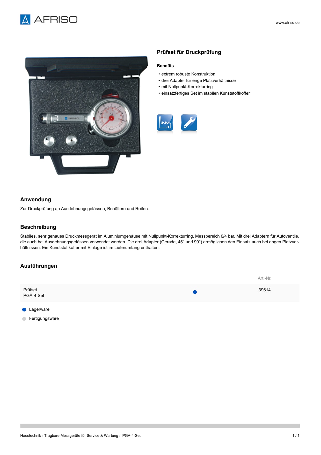 AFRISO_DATENBLATT_PRUEFSET-FUER-DRUCKPRUEFUNG_PGA-4-SET_P78318_DEU_CHE.PDF