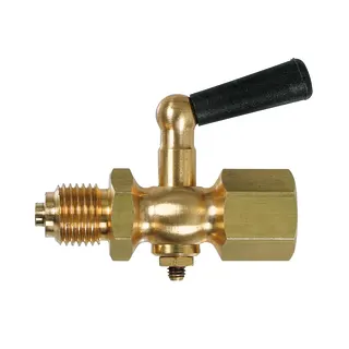 Manometer-Absperrhahn Muffe x Zapfen