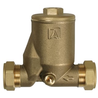 Luftabscheider, Klemmringverschraubung