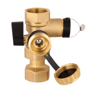 Kappenventil mit KFE-Hahn