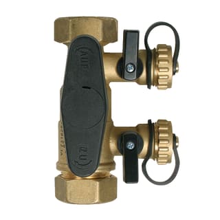 Befüll- und Spüleinrichtung