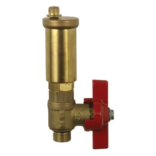 Solarschnellentlüfter Ms mit Kugelhahn