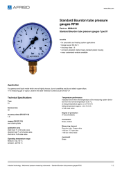 AFRISO_STANDARD-BOURDON-TUBE-PRESSURE-GAUGES-RF50-STANDARD-BOURDON-TUBE-PRESSURE-GAUGES_85064101_ENG_GBR.PDF