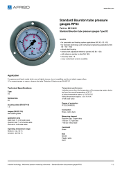 AFRISO_STANDARD-BOURDON-TUBE-PRESSURE-GAUGES-RF63-STANDARD-BOURDON-TUBE-PRESSURE-GAUGES_85113231_ENG_GBR.PDF