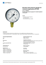 AFRISO_BOURDON-TUBE-PRESSURE-GAUGES-FOR-INDUSTRIAL-APPLICATIONS-RF100I-BOURDON-TUBE-PRE_85320201_ENG_GBR.PDF