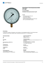 AFRISO_ROHRFEDER-FEINMESSMANOMETER-RF160F-ROHRFEDER-FEINMESSMANOMETER-TYP-D4_85719401_DEU_DEU.PDF