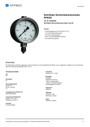 AFRISO_ROHRFEDER-SICHERHEITSMANOMETER-RF63SI-ROHRFEDER-SICHERHEITSMANOMETER-TYP-D4_85420402_DEU_DEU.PDF