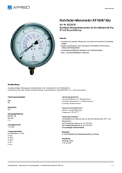 AFRISO_ROHRFEDER-MANOMETER-RF100KTGLY-ROHRFEDER-STANDARDMANOMETER-FUER-DIE-KAELTETECHNI_85230701_DEU_DEU.PDF