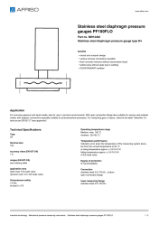 AFRISO_STAINLESS-STEEL-DIAPHRAGM-PRESSURE-GAUGES-PF100FLO-STAINLESS-STEEL-DIAPHRAGM-PRE_88912402_ENG_GBR.PDF