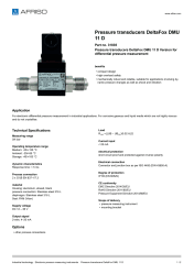 AFRISO_PRESSURE-TRANSDUCERS-DELTAFOX-DMU-11-D-PRESSURE-TRANSDUCERS-DELTAFOX-DMU-11-D-VE_31835_ENG_GBR.PDF