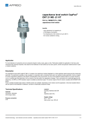 AFRISO_CAPACITANCE-LEVEL-SWITCH-CAPFOX--ENT-21-MS--21-HT-CAPACITANCE-LEVEL-SWITCH_5656021HT-L-1B02_ENG_GBR.PDF