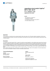 AFRISO_CAPACITANCE-LEVEL-SWITCH-CAPFOX--ENT-21-MK--05-HT-CAPACITANCE-LEVEL-SWITCH_5656005HT-L-5B02_ENG_GBR.PDF