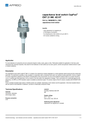 AFRISO_CAPACITANCE-LEVEL-SWITCH-CAPFOX--ENT-21-MK--05-HT-CAPACITANCE-LEVEL-SWITCH_5656005HT-L-1B01_ENG_GBR.PDF