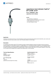 AFRISO_CAPACITANCE-LEVEL-INDICATOR-CAPFOX--EFT-20-MS--20-ST-CAPACITANCE-LEVEL-INDICATOR_5655020ST-L-3B01_ENG_GBR.PDF