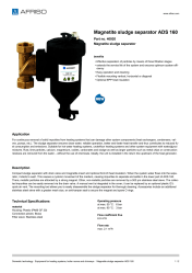 AFRISO_MAGNETITE-SLUDGE-SEPARATOR-ADS-160-MAGNETITE-SLUDGE-SEPARATOR_40920_ENG_GBR.PDF