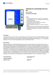 AFRISO_UNTERDRUCK-LECKANZEIGER-EUROVAC-HV-UNTERDRUCK-LECKANZEIGER_43750_DEU_DEU.PDF