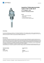 AFRISO_KAPAZITIVER-FUELLSTANDGRENZSCHALTER-CAPFOX--ENT-21-MK--05-HT-KAPAZITIVER-FUELLST_5656005HT-L-2B02_DEU_DEU.PDF