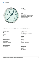 AFRISO_KAPSELFEDER-STANDARDMANOMETER-KP160-KAPSELFEDER-STANDARDMANOMETER-TYP-D4_35161411_DEU_CHE.PDF