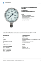 AFRISO_ROHRFEDER-CHEMIEMANOMETER-RF160CH-ROHRFEDER-CHEMIEMANOMETER-TYP-D4_85268402_DEU_CHE.PDF