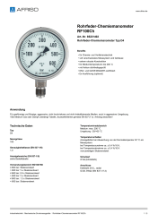 AFRISO_ROHRFEDER-CHEMIEMANOMETER-RF100CH-ROHRFEDER-CHEMIEMANOMETER-TYP-D4_85221402_DEU_CHE.PDF