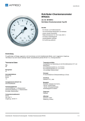 AFRISO_ROHRFEDER-CHEMIEMANOMETER-RF63CH-ROHRFEDER-CHEMIEMANOMETER-TYP-D9_85105912_DEU_CHE.PDF