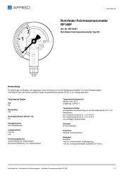 AFRISO_ROHRFEDER-FEINMESSMANOMETER-RF160F-ROHRFEDER-FEINMESSMANOMETER-TYP-D4_85716431_DEU_CHE.PDF