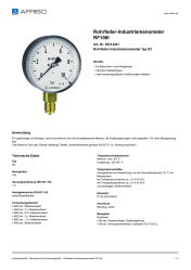 AFRISO_ROHRFEDER-INDUSTRIEMANOMETER-RF100I-ROHRFEDER-INDUSTRIEMANOMETER-TYP-D2_85314201_DEU_CHE.PDF