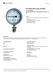 AFRISO_ROHRFEDER-MANOMETER-RF63RG-ROHRFEDER-MANOMETER-FUER-REINSTGASANWENDUNGEN-TYP-D3_87066302_DEU_CHE.PDF
