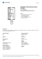 AFRISO_ROHRFEDER-SICHERHEITSMANOMETER-RF160SI-ROHRFEDER-SICHERHEITSMANOMETER-TYP-D4_85518402_DEU_CHE.PDF