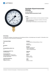 AFRISO_ROHRFEDER-GLYZERINMANOMETER-RF63GLY-ROHRFEDER-GLYZERINMANOMETER-TYP-D6_85110601_DEU_CHE.PDF