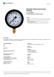 AFRISO_ROHRFEDER-GLYZERINMANOMETER-RF50GLY-ROHRFEDER-GLYZERINMANOMETER-TYP-D6_85053601_DEU_CHE.PDF