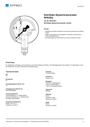 AFRISO_ROHRFEDER-GLYZERINMANOMETER-RF63GLY-ROHRFEDER-GLYZERINMANOMETER-TYP-D6_85121621_DEU_CHE.PDF