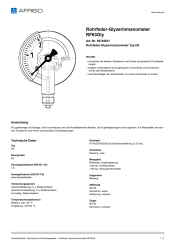 AFRISO_ROHRFEDER-GLYZERINMANOMETER-RF63GLY-ROHRFEDER-GLYZERINMANOMETER-TYP-D6_85102621_DEU_CHE.PDF