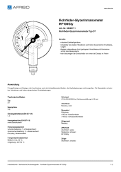 AFRISO_ROHRFEDER-GLYZERINMANOMETER-RF100GLY-ROHRFEDER-GLYZERINMANOMETER-TYP-D7_85205711_DEU_CHE.PDF