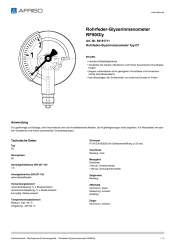 AFRISO_ROHRFEDER-GLYZERINMANOMETER-RF80GLY-ROHRFEDER-GLYZERINMANOMETER-TYP-D7_85151711_DEU_CHE.PDF