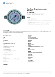 AFRISO_ROHRFEDER-GLYZERINMANOMETER-RF63GLY-ROHRFEDER-GLYZERINMANOMETER-TYP-D7_85103751_DEU_CHE.PDF