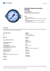 AFRISO_ROHRFEDER-GLYZERINMANOMETER-RF50GLY-ROHRFEDER-GLYZERINMANOMETER-TYP-D7_85059751_DEU_CHE.PDF