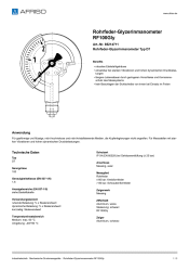 AFRISO_ROHRFEDER-GLYZERINMANOMETER-RF100GLY-ROHRFEDER-GLYZERINMANOMETER-TYP-D7_85214711_DEU_CHE.PDF