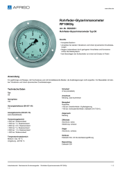 AFRISO_ROHRFEDER-GLYZERINMANOMETER-RF100GLY-ROHRFEDER-GLYZERINMANOMETER-TYP-D8_85222831_DEU_CHE.PDF