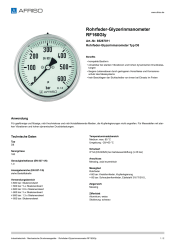 AFRISO_ROHRFEDER-GLYZERINMANOMETER-RF160GLY-ROHRFEDER-GLYZERINMANOMETER-TYP-D8_85267811_DEU_CHE.PDF