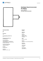 AFRISO_ROHRFEDER-GLYZERINMANOMETER-RF100EGLY-ROHRFEDER-GLYZERINMANOMETER_85205712_DEU_CHE.PDF