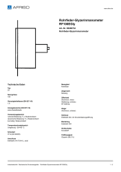 AFRISO_ROHRFEDER-GLYZERINMANOMETER-RF100EGLY-ROHRFEDER-GLYZERINMANOMETER_85206732_DEU_CHE.PDF