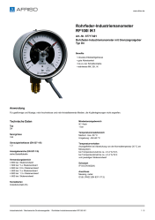 AFRISO_ROHRFEDER-INDUSTRIEMANOMETER-RF100I-IK1-ROHRFEDER-INDUSTRIEMANOMETER-MIT-GRENZSI_87717401_DEU_CHE.PDF