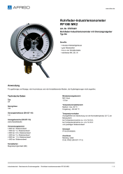 AFRISO_ROHRFEDER-INDUSTRIEMANOMETER-RF100I-MK2-ROHRFEDER-INDUSTRIEMANOMETER-MIT-GRENZSI_87670401_DEU_CHE.PDF