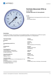 AFRISO_ROHRFEDER-MANOMETER-RF63-AX-ROHRFEDER-MANOMETER-FUER-HEIZUNG-SANITAER_63538_DEU_CHE.PDF