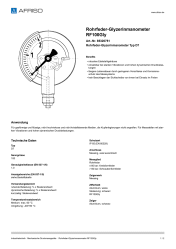 AFRISO_ROHRFEDER-GLYZERINMANOMETER-RF100GLY-ROHRFEDER-GLYZERINMANOMETER-TYP-D7_85320751_DEU_CHE.PDF