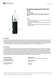 AFRISO_EINZELRAUMREGELUNG-RTL-BOX-324-VARIO-EINZELRAUMREGELUNG-MIT-RUECKLAUFTEMPERATURB_78330_DEU_CHE.PDF