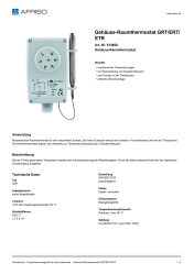 AFRISO_GEHAEUSE-RAUMTHERMOSTAT-GRT-ERT-ETR-GEHAEUSE-RAUMTHERMOSTAT_67465X_DEU_CHE.PDF