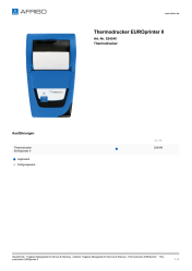 AFRISO_THERMODRUCKER-EUROPRINTER-II-THERMODRUCKER_524340_DEU_CHE.PDF